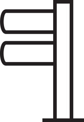 Street Guidepost Icon