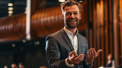 Business Leadership Conference speakers will present on effective leadership strategies and management techniques.