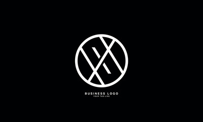 HX, XH, H, X, Abstract Letters Logo Monogram
