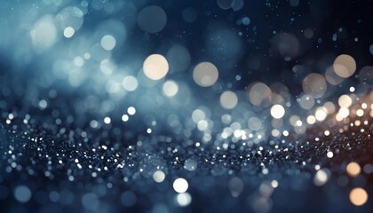 blue sparkle rays lights with bokeh elegant abstract background dust sparks background