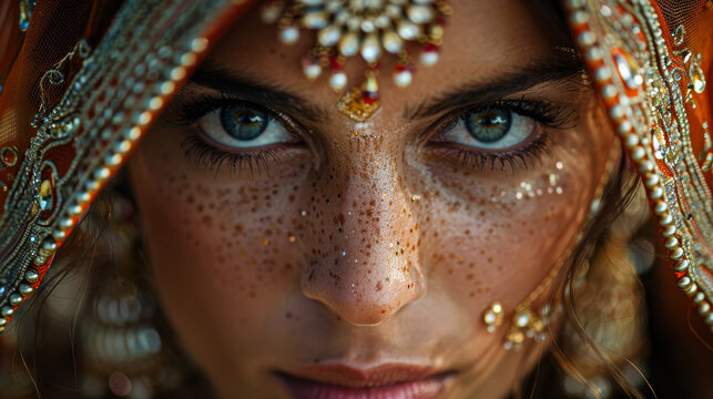 Groom Gaze: Tradition and Elegance in a Sehra.