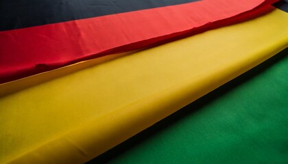 black history month color flag background red yellow green black colors background