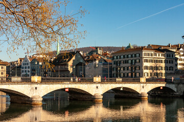 River Limmat, Zurich, Switzerland