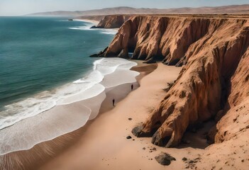beach in the algarve country