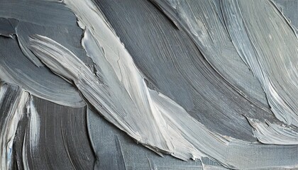 abstract acrylic painting in grey tone for background image