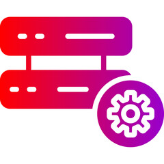 web-hosting-10 Vector Glyph Gradient Icons