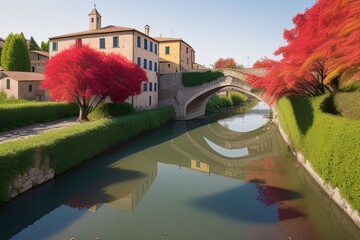 Borgo italiano - obrazy, fototapety, plakaty