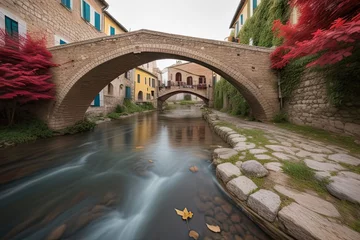 Photo sur Plexiglas Ponte Vecchio Borgo italiano