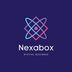 Nexabox business logo design