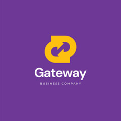 Gateway sign icon