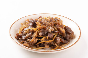 牛肉とゴボウのしぐれ煮