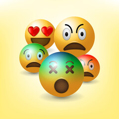 emoji, emoticon set