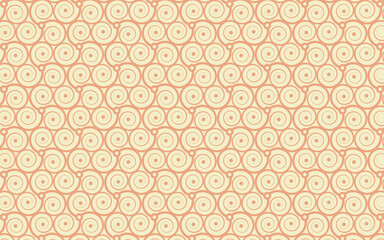 Seamless Abstract retro or Modern curve shape pattern design