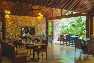 interior of a restaurant