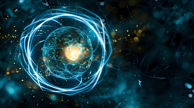 Intricate Digital Representation of Quantum Mechanics Concepts