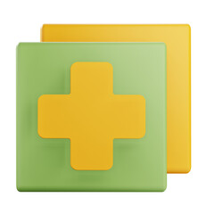 Obraz premium 3d New Tab Icon Illustration With Transparent Background