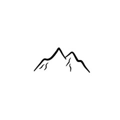 Hand Drawn Mountain