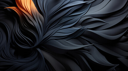Abstract Wavy Background with Lines and Curves realistic wallpaper created with a generative ai technology