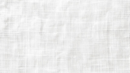White Canvas Paper with Visible Texture for Artistic Background