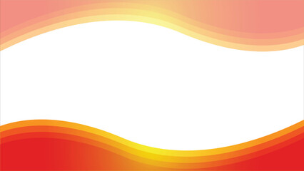 Simple abstract background design with yellow and orange gradient colors