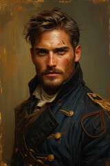 Fototapeta premium a good man Generative AI 