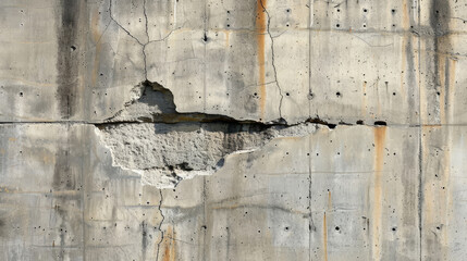 Abstract background, minimalist architecture texture and patterns of cement cracks