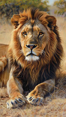 Fototapeta premium Lion