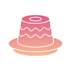 Pudding Flat Gradient Style