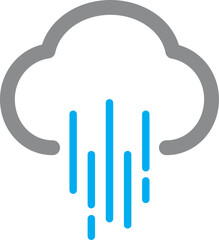 Weather, rain, weather, icon, rainy season