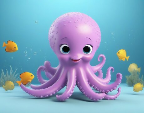 The Octopus, Painting a Unique Seascape