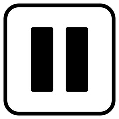 pause music icon