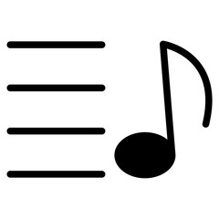 music playlist icon