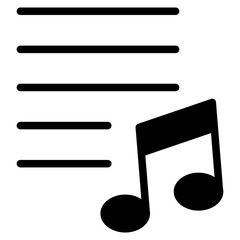music playlist icon