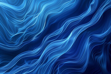 abstract blue wave