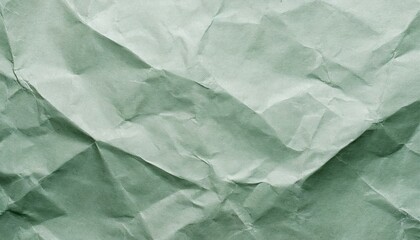 Obraz premium Textura papel arrugado verde pastel