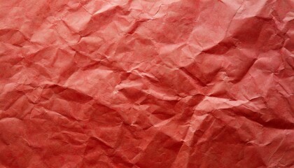 Fototapeta premium Textura papel arrugado rojo