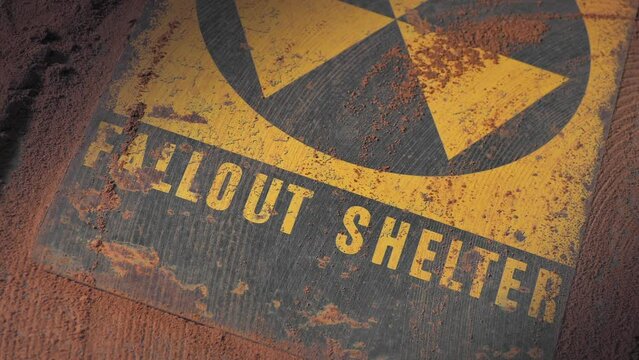 Fallout Shelter Sign Revealed Under Debris 2 Versions