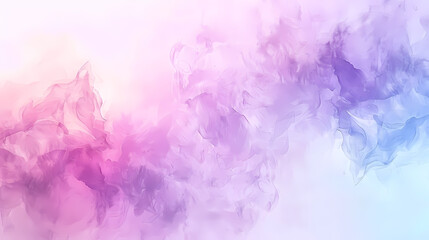 Fototapeta premium Ethereal Pastel Smoke on a Soft Gradient Background