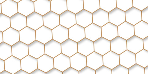 Abstract background with hexagons Abstract hexagon polygonal pattern background vector. seamless bright white abstract honeycomb background.