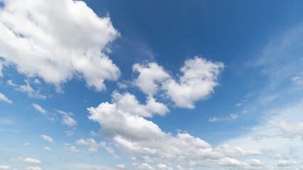 Naklejka na ściany i meble clear blue sky background,clouds with background. 