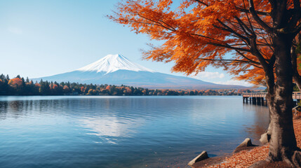 Fuji Five Lakes Region which is located around