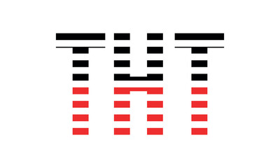 THT three initial letter iconic line negative space minimal logo design vector template. monogram, abstract, wordmark, business, typography, minimalist, brand, company, flat, modern, unique, simple