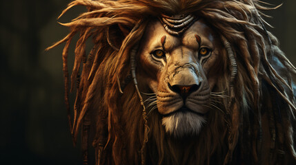 Illustration of lion
