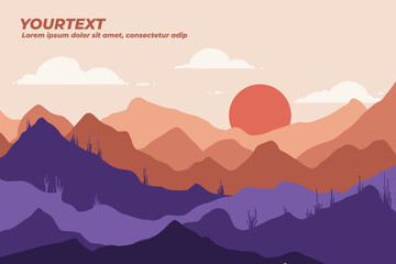 Landscape Template illustration