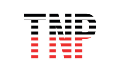TNP three initial letter iconic line negative space minimal logo design vector template. monogram, abstract, wordmark, business, typography, minimalist, brand, company, flat, modern, unique, simple