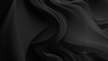 Fototapeta premium Black Abstract Wallpaper, Dark Background Image, black wallpapers sleek minimalist to intricate textures, Dark Background offer a sophisticated backdrop for your device. Embrace the depth of darkness