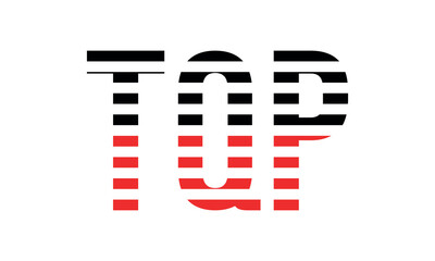 TQP three initial letter iconic line negative space minimal logo design vector template. monogram, abstract, wordmark, business, typography, minimalist, brand, company, flat, modern, unique, simple