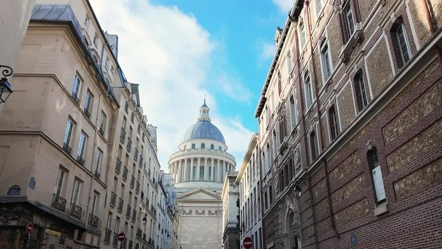 Pante&oacute;n barrio latino paris timelapse