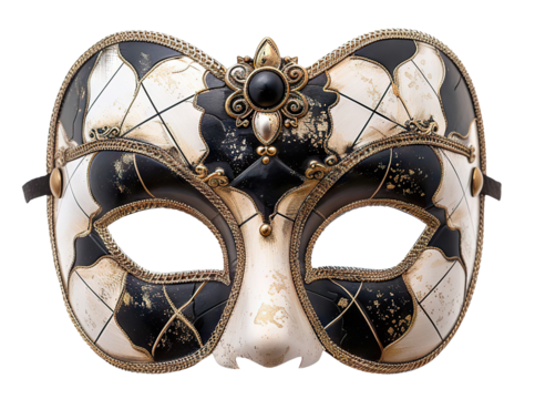 Opera carnival masquerade mask cut out