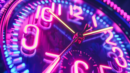 Time in Motion: A Vintage Clock Stands Against the Blur of Time, Marking Moments with Precision and...